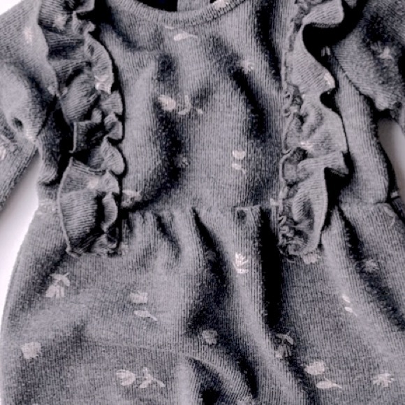 Zara girls sweater romper 6-9 months EUC - Picture 2 of 4